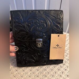 NWT Patrica Nash Andrea Crossbody with Tooled Leather